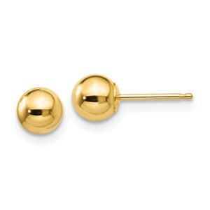 Traditional Ball Earring (Gold)