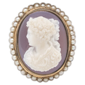 14kt Yellow Gold Cameo
